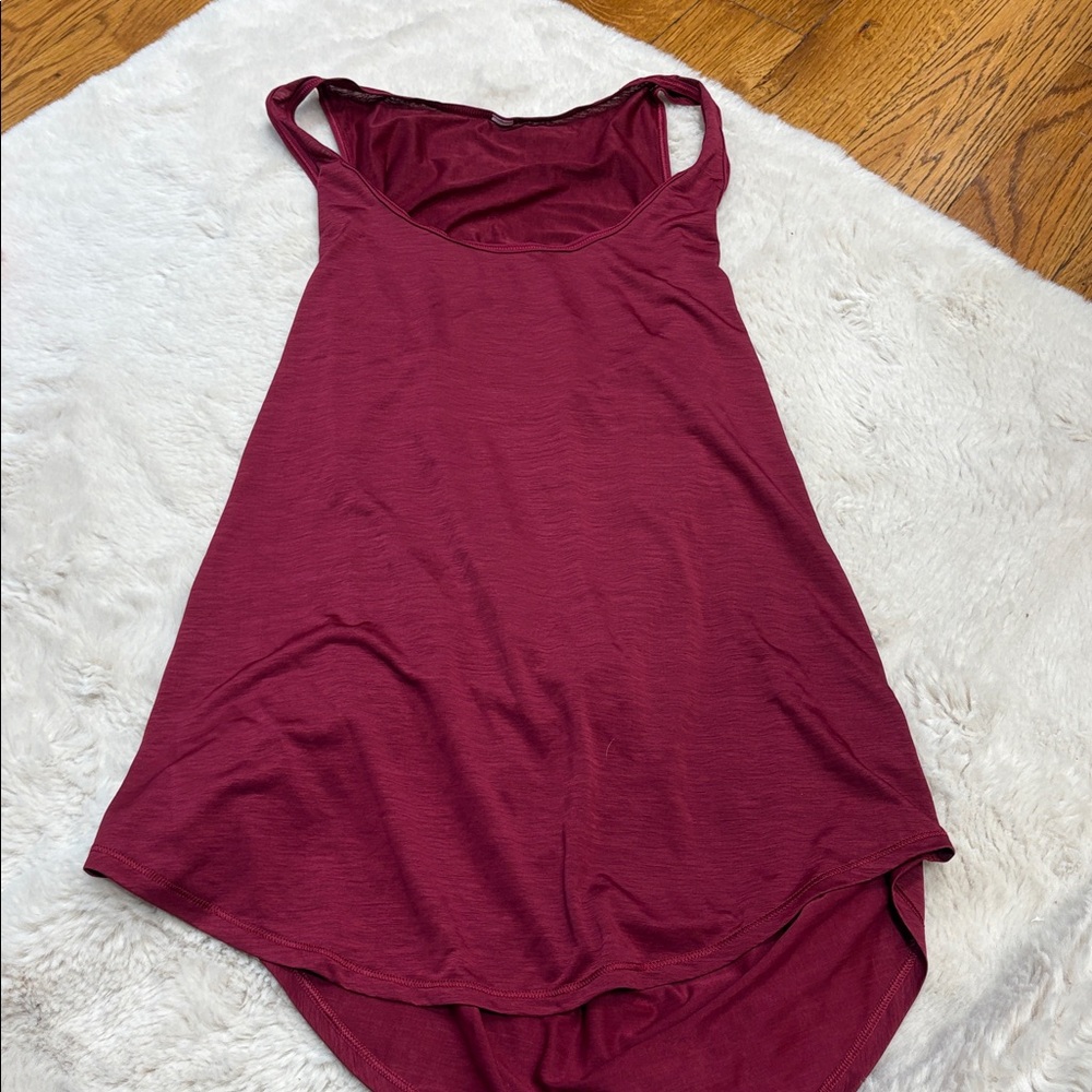 Lululemon Burgundy Tank, Size 6